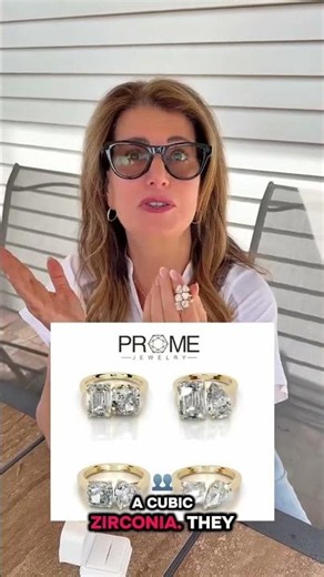 Prome Double Stone Rings