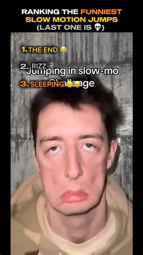 Ranking The Funniest Slow Motion Jumps #ranking #funnyvideo #trynottolaugh #tiktok