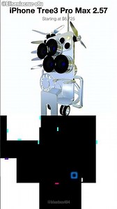 iPhone Tree(3) Pro Max Ahhh 💀 | Blue Bouncing Square