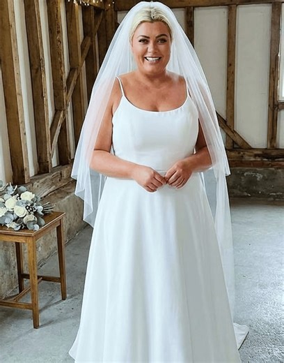 Gemma Collins fools fans with wedding pic on April Fool's