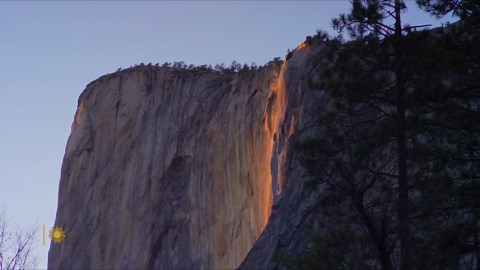 Nature: Yosemite's "firefall"