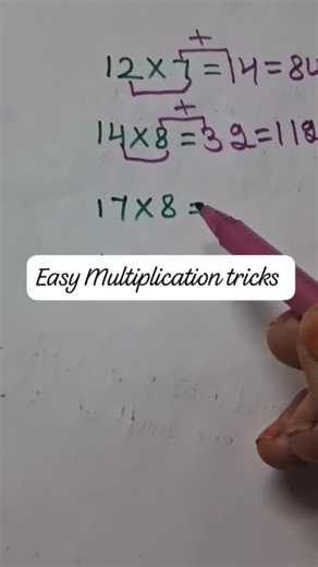 multiplication tricks with vedic maths #mathematics