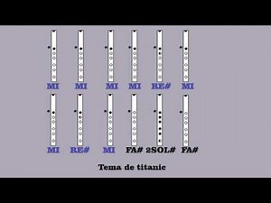 Tema titanic. Flauta quena