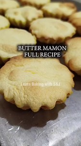 Butter Mamon Full Recipe | Learn Baking with S&J
