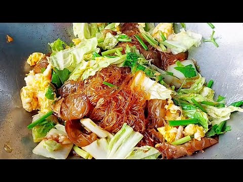 The Secret to Stir-Fried Glass Noodles with Egg: How to Keep Them Chewy, Not Mushy, Non-Sticky, a...