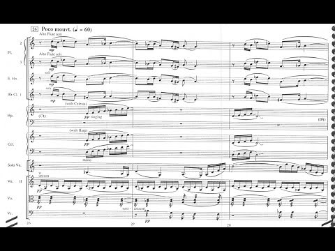 J. Williams - Three pieces from Schindler's List [SCORE VIDEO]
