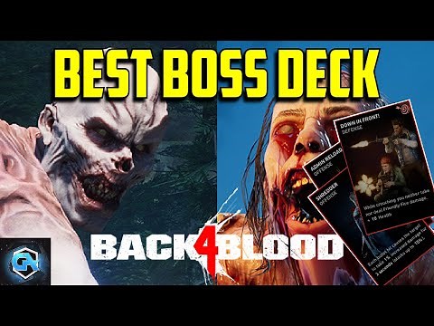 Back 4 Blood Final Boss Deck! Best Cards for Act 4 Final Boss Damage Build!