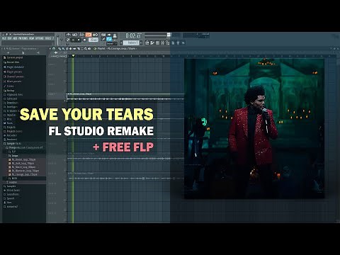 The Weeknd - Save Your Tears (FL Studio Remake + Free FLP)