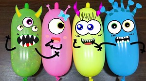 13K views · 340 reactions | Making Slime With Funny Balloon Cute Doodles | Satisfying Slime Videos #slime #asmr #funny #doodle | Slime Slime | Facebook