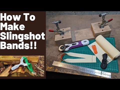 How To Make The Best Catapult Bands Slingshot Hunting Bands