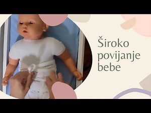Siroko povijanje bebe