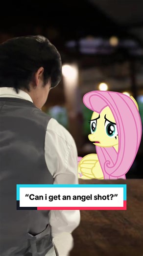 no angels were harmed in this video. Thank you @tacocat ✝️ for voicing Fluttershy! #fyp #mlp #mylittlepony #fluttershy #angelshot