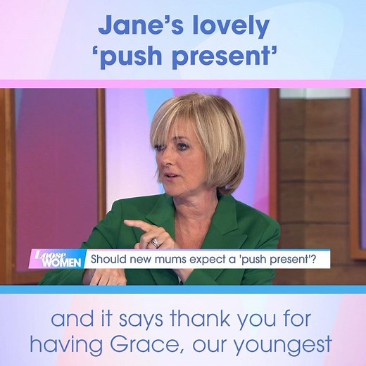 34K views · 105 reactions | ‘Don’t give me a present at the end of it because I want to push your face in!’ We discussed the growing trend of ‘push presents’, gifts from your partner on the arrival of your bundle of joy. While Jane has received one before, Coleen’s not the biggest fan of them. 路 | Loose Women | Facebook