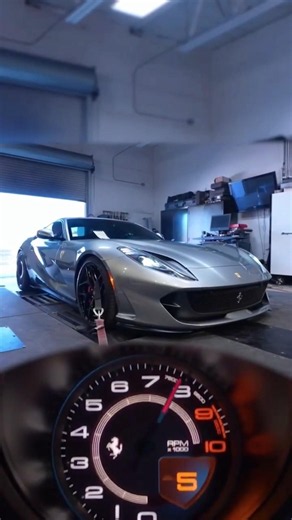 ⚠️ Use Headphones... Ferrari 812 GTS Goes INSANE 💀🔥