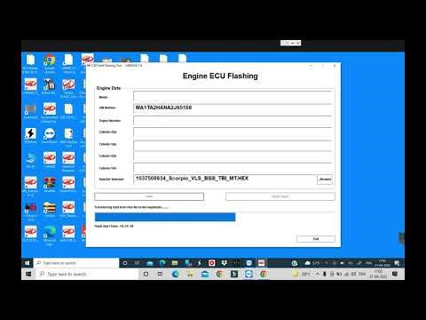 MAHINDRA SCORPIO MHAWK ECU EDC16C39 FLASHING WITH MAHINDRA GARUDA 2 SOFTWARE