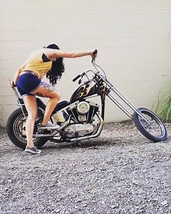 '65 XLCH chopper. Video by Lucas Creamer | Harley-Davidson Springers