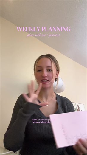 week planning process break down plan with me! I used to be soooo into a giant planner, but recently the google calendar week plan daily to do just works so nicely! #gradschool #planner #university #studytok #planwithme