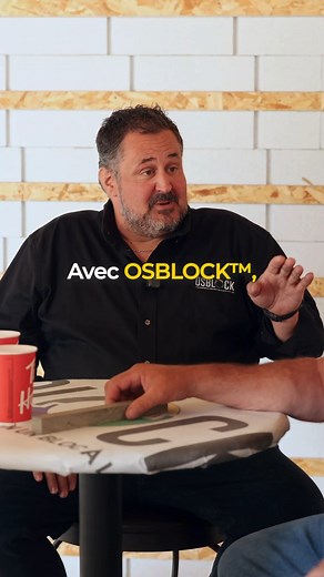 Du solide, ça, il n’en manque pas avec OSBLOCK™. 🧱🔧 -- Solid: that’s one thing OSBLOCK™ never lacks. 🧱🔧 #OSBLOCK #ConstructionIntelligente #InnovationQuébécoise #EfficacitéÉnergétique #HabitatDurable #IsolationOptimale #ConstructionSolide | OSBLOCK
