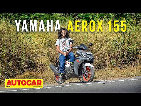 2021 Yamaha Aerox 155 review - It's an R15 at heart! | First Ride | Autocar India
