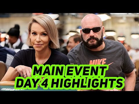 WSOP Main Event Day 4 Highlights with Farah Galfond, Mike Matusow and Aaron Zhang!