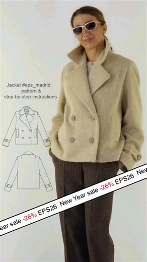 Sewing and Design School on Instagram: "Posted by @elenapatternstudio “New Year, New Makes! 🎄✨ Your perfect moment is NOW! Scroll through my patterns and finally make that design you’ve been dreaming of. Use code EPS26 at checkout for a special holiday treat! Click the link in @elenapatternstudio bio to explore the full collection! https://elenapatternstudio.com/ Happy New Year & happy sewing! ❤” #sewingpatterns"