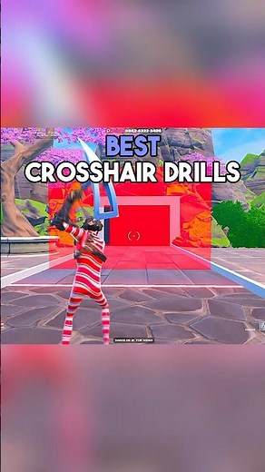 Fortnite Crosshair Practice ✅🎯 | Drills for Better Crosshair Placement #fortnite