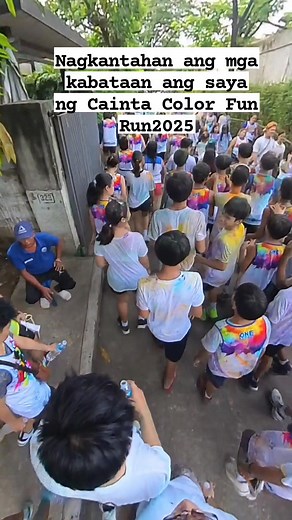 Color Fun Run2025 #CaintaRizal #Cainta #ColorFunRun2025 | Daddyjoel Tv