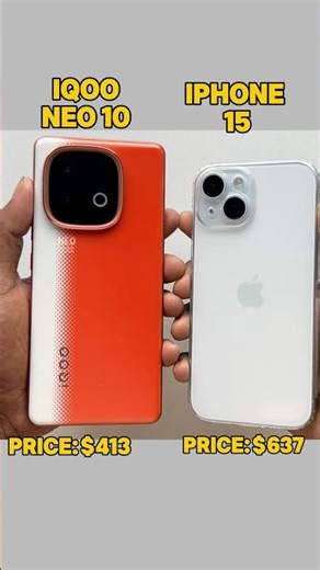 Price vs Performance 🤯 iQOO Neo 10 vs iPhone 15 SPEED TEST