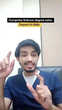 Computer Science degree value #shortsfeed #shortsfeed