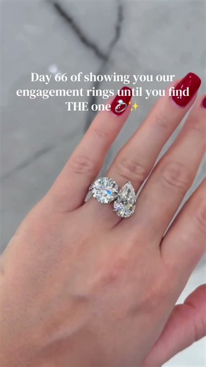 Two Diamonds, One Very Easy Yes 💍