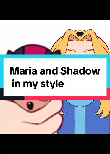 Speedpaint of Maria and Shadow in Unique Style