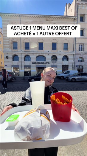1 menu Maxi Best Of acheté = 1 menu Maxi Best Of OFFERT aux McDonald’s à Marseille (Vieux-Port, Chave et Bonneveine)📍 Pour profiter des réducs sur place, il faut scanner le QR Code sur place avec ton abonnement Compass de gros BG (2,99€/mois ou 19,99€/an) #mcdo #marseille