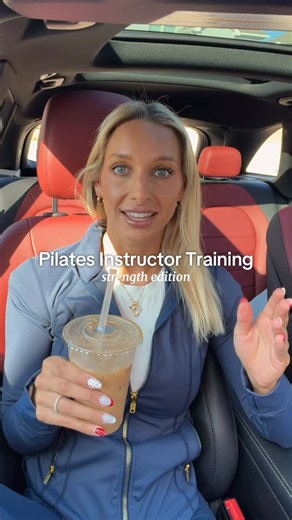 Hannah Berkovsky Bagley on Instagram: "GOING BACK TO (instructor) SCHOOL!!!📚✏️💪🏼 round two but stronger! welcome to my strength pilates instructor era ✨ #pilatesinstructor #fitnessinstructor #strengthtraining #instructortraining #pilatestraining"