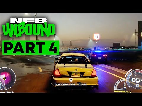 Need for Speed Unbound Gameplay Walkthrough Part 4 - WINNING A FREE CAR & TENSE POLICE CHASE