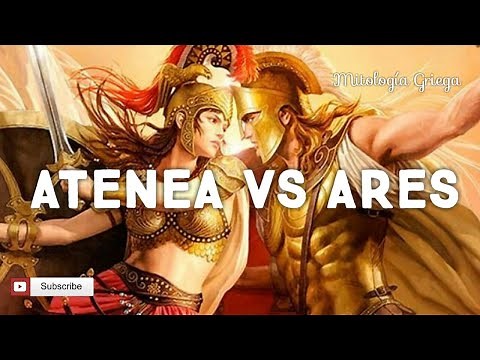 ATENEA VS ARES (Mitología Griega)