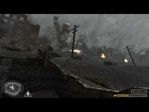 Call of Duty 1 - The Russian charge at Stalingrad part 1/2 HD