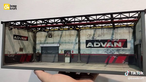 Custom Diorama Display Base for Diecast Cars