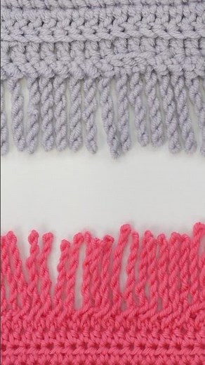 Make Crochet Fringe with this amazing hack! #crochet