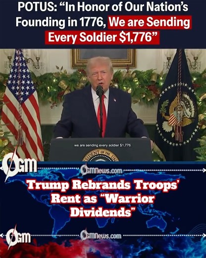 2.1K views · 59 reactions | Trump Rebrands Troops’ Rent as “Warrior...