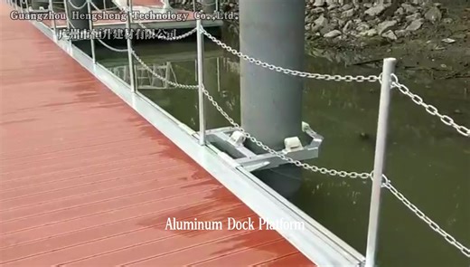 Floating Bridge Holding Pile Guide Marine Grade Pegs Floating Dock Internal Pile Guide