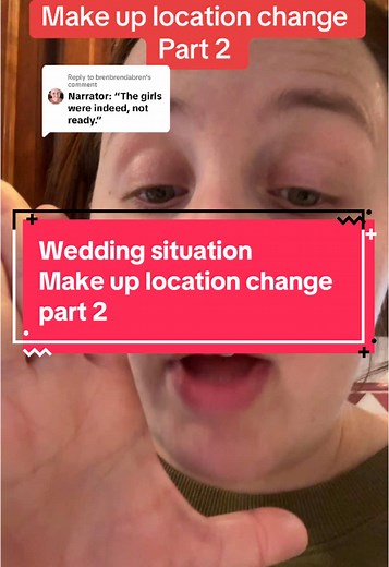 Miserable Bride's Makeup Location Change Situation