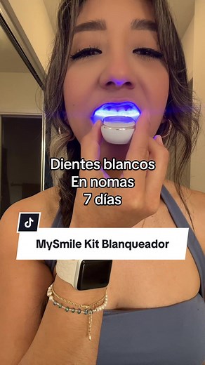 MySmile whitening Kit 🦷 Blanqueador de dientes en solo 7 días para dientes sensibles #mysmile #mysmileteethwhiteningkit #whiteningkit #TikTokShopSpringGlowUp #springtok #tiktokshopmusthaves #tiktokshopjumpstart #tiktokshopcreatorpicks #tiktokshopnewarrivals