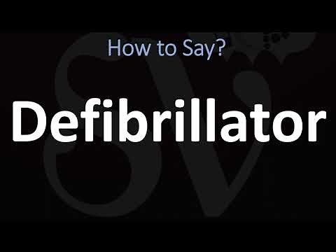 How to Pronounce Defibrillator? (CORRECTLY)