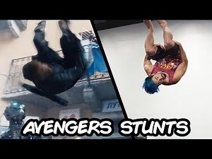 Stunts From Marvel's Avengers: Age of Ultron In Real Life (Parkour)