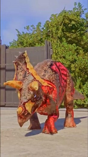 Zombie Triceratops Vs Lego T.Rex | Jurassic World Evolution 2