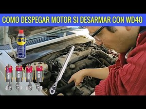 Como Despegar un motor sin destaparlo cuando tiene mucho tiempo parado