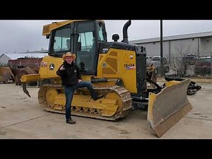 Walk-around a 2019 John Deere 650K Bulldozer