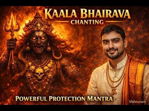 Kaala Bhairava Chanting | Powerful Protection Mantra | Removes Fear & Negativity