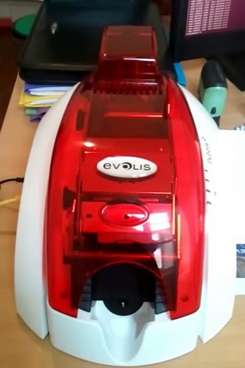 Impression carte PVC Evolis Printer