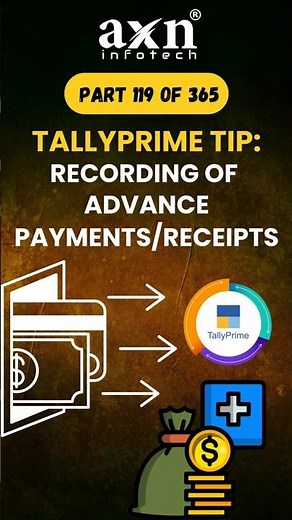 Record Advance Payment/Receipt Entry & Adjustment in Invoice | Day 119 of 365 Days Tally Tips